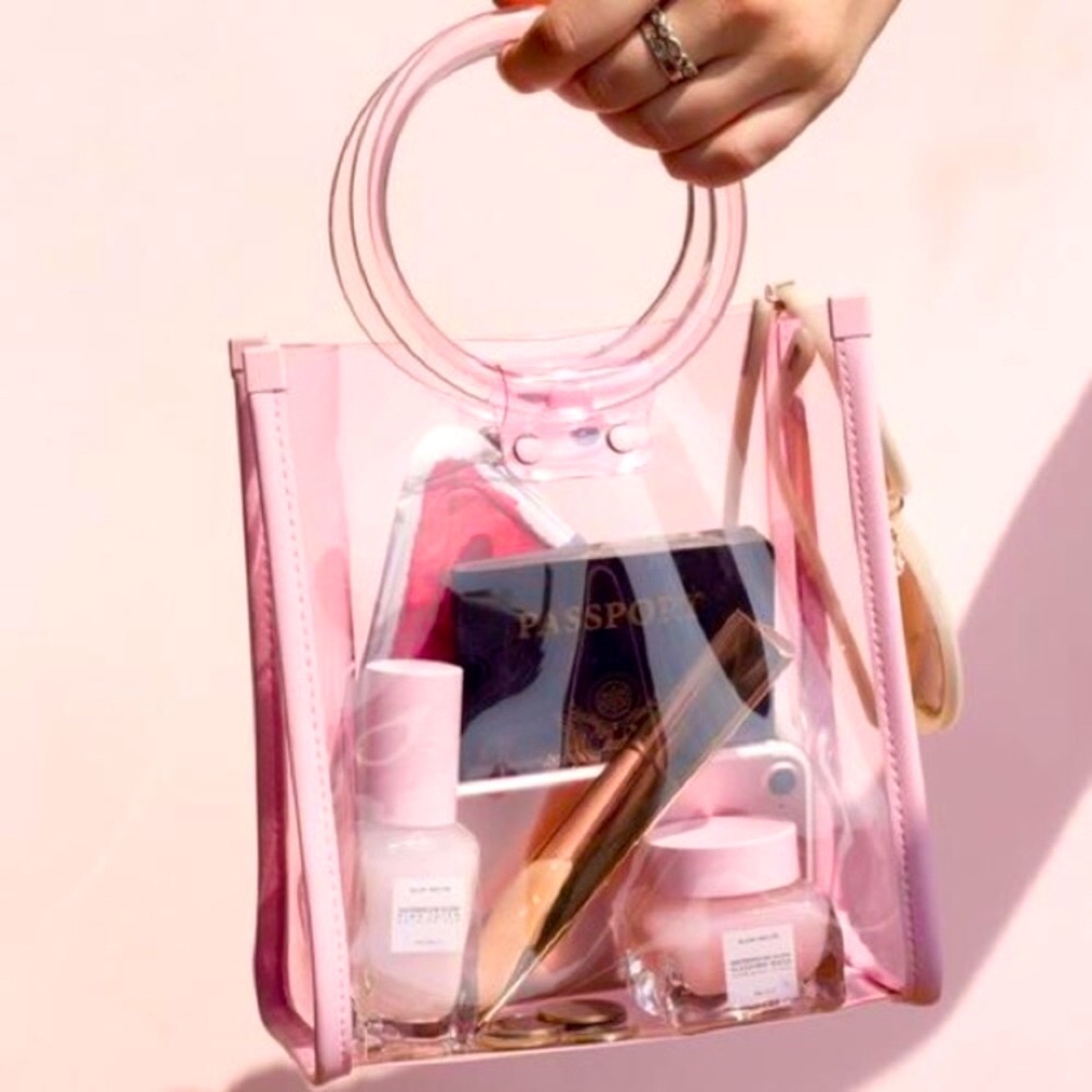 Glow Recipe Barbie Pink Purse + Sleep Mask ✨💖🎀